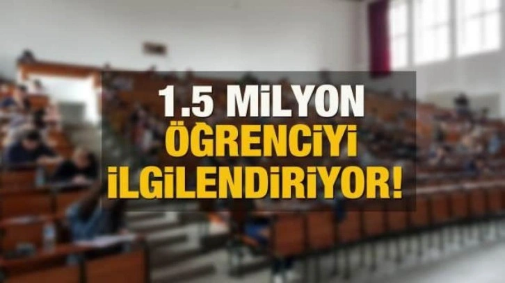 1. 5 milyon öğrenciyi yakından ilgilendiriyor! Yapmayan adaylar sınava katılamayacak...