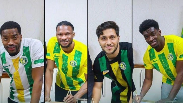 1. Lig ekibinden transfer şov! 4 oyuncuyu renklerine bağladı