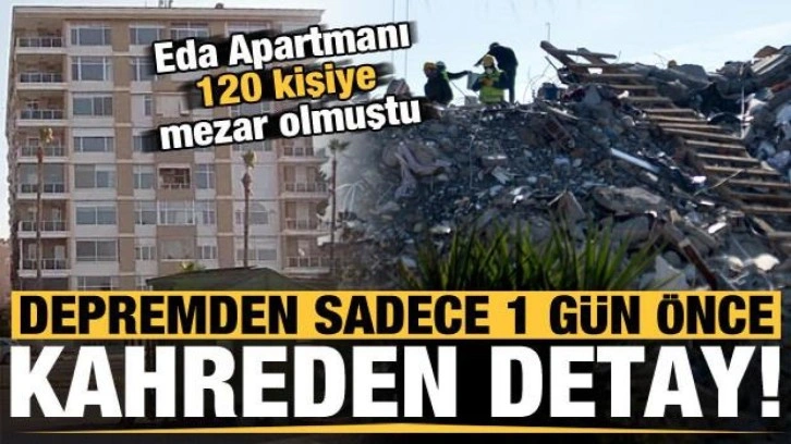 120 kişinin hayatını kaybettiği Eda Apartmanı ile ilgili şoke eden detay!