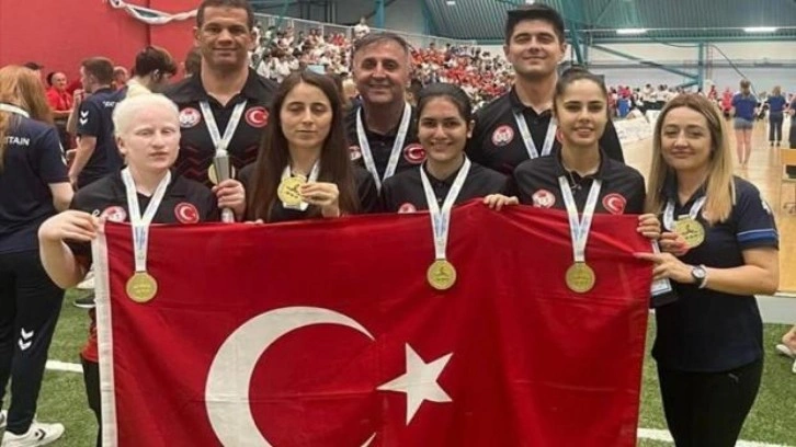 19 Yaş Altı Golbol Kadın Milli Takımı Avrupa şampiyonu oldu