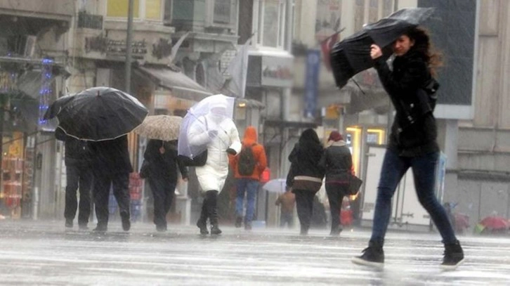 57 kentte etkili olacak! Meteoroloji'den sağanak ve fırtına uyarısı