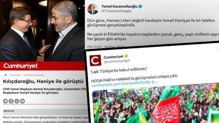 6’lı koalisyonda HÜDA PAR çelişkileri tam gaz! ‘HAMAS’ dediler yine yakalandılar