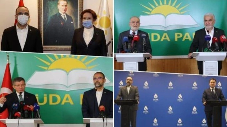 6'lı masadan HÜDA PAR riyakarlığı! Hani 'Hizbullah'tı?