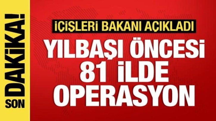 81 ilde kaçak/sahte alkol operasyonu: 220 kişi hakkında işlem