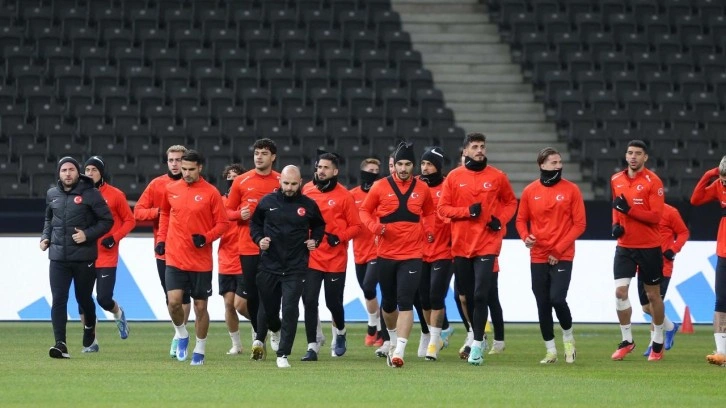 A Milli Futbol Takımı, Almanya maçına hazır