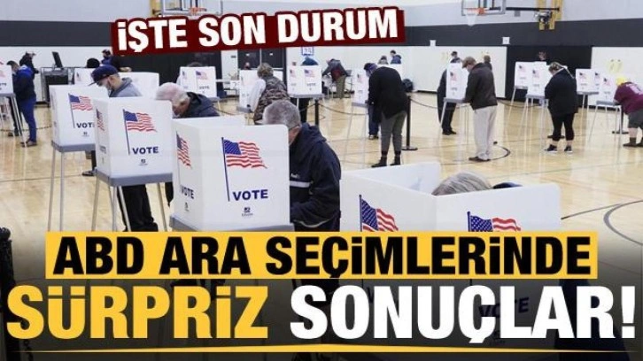 ABD ara seçimlerinde dikkat çeken sonuçlar! İşte son durum...