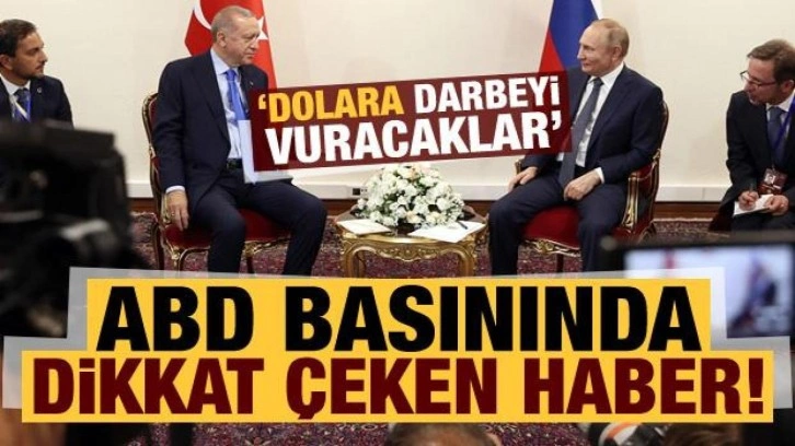 ABD basınında dikat çeken haber: Dolara darbe vuracaklar!