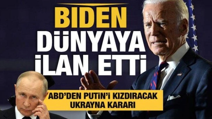 ABD Başkanı Joe Biden açıkladı: Ukrayna'ya 31 adet M1 Abrams tankı göndereceğiz