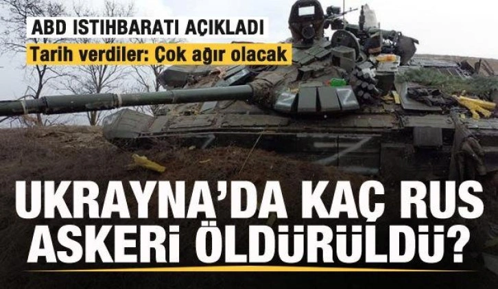 ABD istihbaratı açıkladı! Ukrayna'da kaç Rus askeri öldürüldü? Tarih verdiler! Ağır olacak