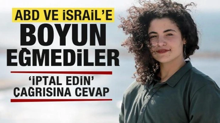 ABD ve İsrail'e boyun eğmediler! 'İptal edin' çağrısına cevap