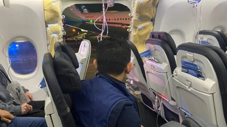 ABD'de yolcu uçağının gövdesinden kopan parça bakın nerede bulundu