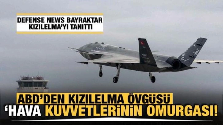 ABD'deki savunma dergisi Defense News, Bayraktar Kızılelma'yı tanıttı