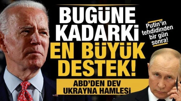 ABD'den son dakika Ukrayna için dev yardım fonu... Rus oligarklar için de düğmeye basıldı