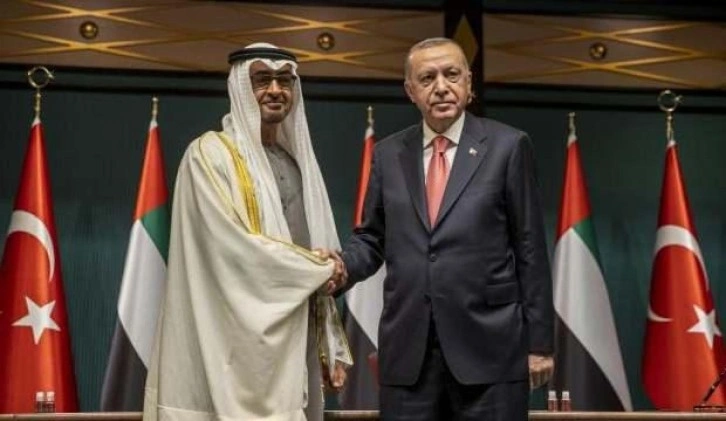 Abu Dabi Veliaht Prensi, Cumhurbaşkanı Erdoğan'a geçmiş olsun dileklerini iletti