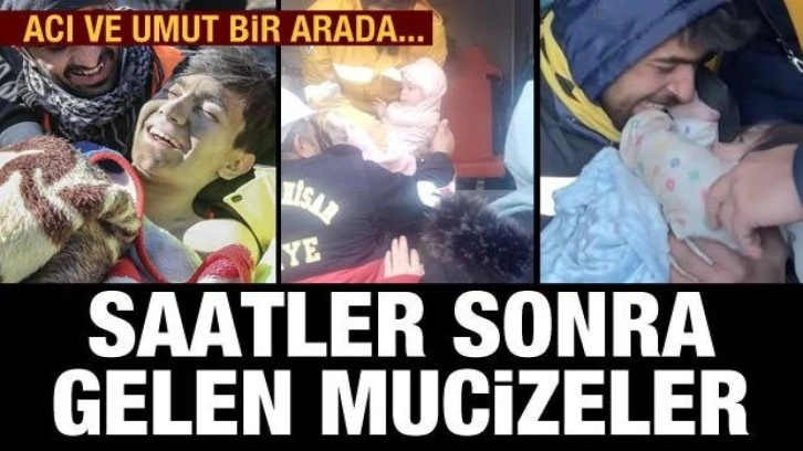 Acı ve umut dolu bekleyiş... Gaziantep'te 76. saatte 3 mucize kurtuluş birden