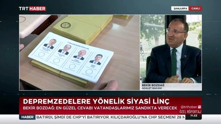 Adalet Bakanı Bozdağ'dan Sinan Oğan açıklaması: Pazarlıkla yapılmış bir birliktelik değil