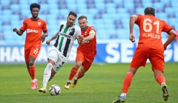 Adana'da gol sesi çıkmadı