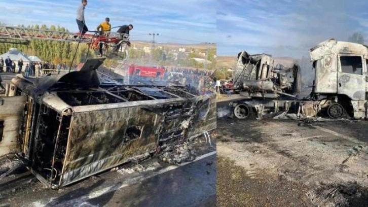 Ağrı'da otobüs kazasında ölenlerin kimlikleri belli oldu