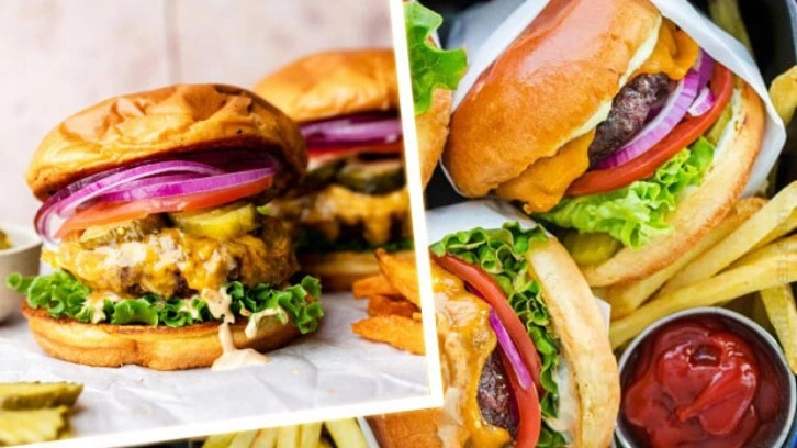 Airfryer peynirli hamburger tarifi: 10 dakikada yeni nesil lezzet!