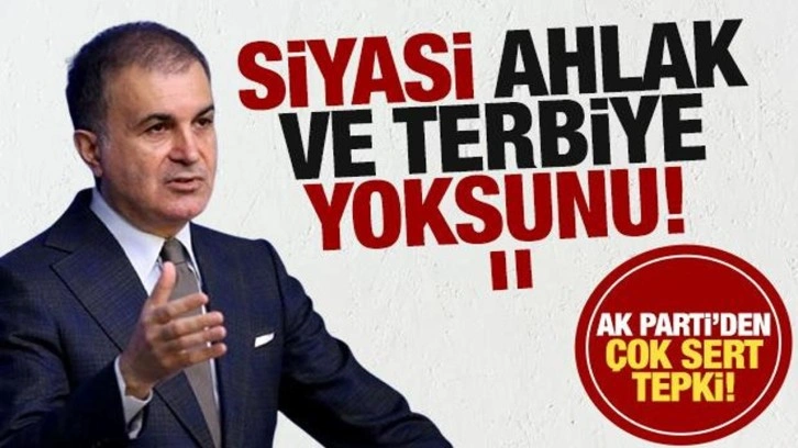 AK Parti'den Özgür Özel'e tepki: Ahlak ve terbiye yoksunu