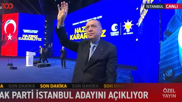 AK Parti'de büyük gün. Cumhurbaşkanı Erdoğan belediye başkan adaylarını açıklıyor