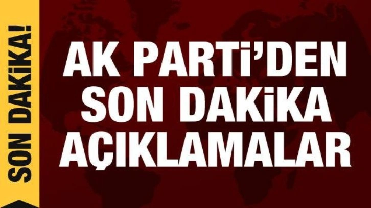 AK Parti'den İmamoğlu'nun iddialarına net cevap: Acelemiz yok