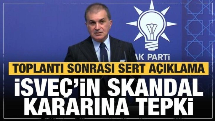 AK Parti'den İsveç ve Kılıçdaroğlu'na çok sert tepki