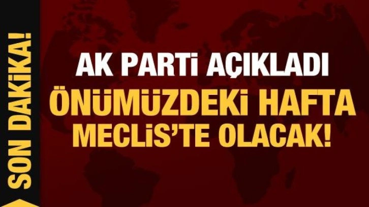 AK Parti'den MHP'ye 'Anayasa' ziyareti!