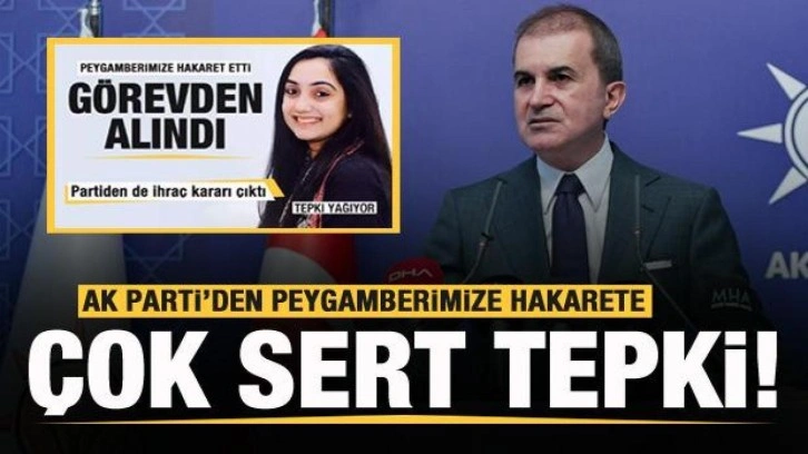 AK Parti'den Peygamberimize hakarete sert tepki!