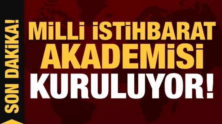 AK Parti'den yasa teklifi: MİT bünyesinde Milli İstihbarat Akademisi kurulacak!