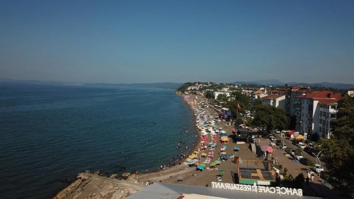 Akçakoca'da denize girmek yasaklandı