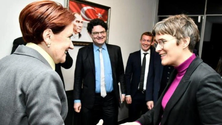 Akşener, Alman Bakan Lührmann'la görüştü