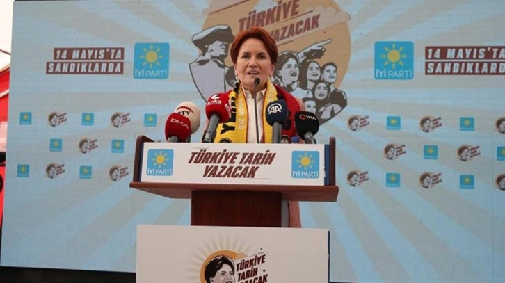 Akşener, iktidara böyle gözdağı verdi: Bu harami düzeni attaya göndereceğiz