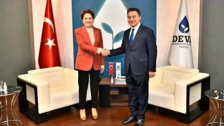 Akşener ile Babacan arasında basına kapalı 2 saatlik görüşme!