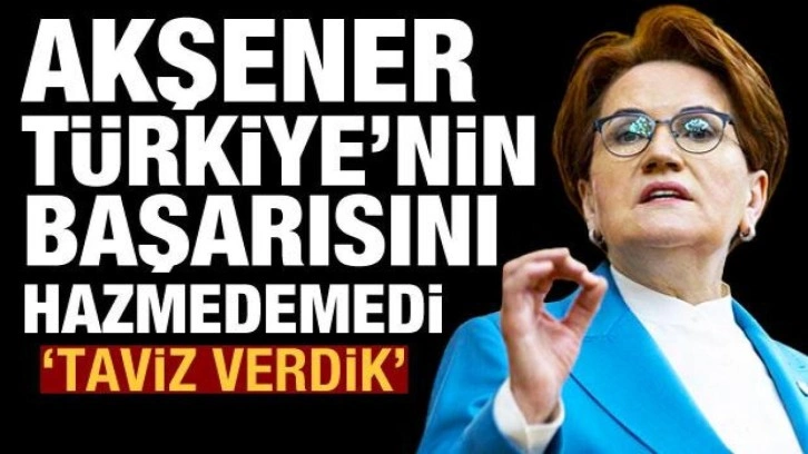 Akşener, Madrid anlaşmasını 'beğenmedi': Türkiye taviz verdi