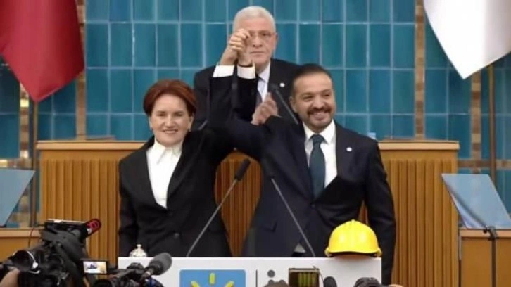 Akşener'in 'Başından beri bizimleydi' dediği Kürşad Zorlu İYİ Parti'ye katıldı!