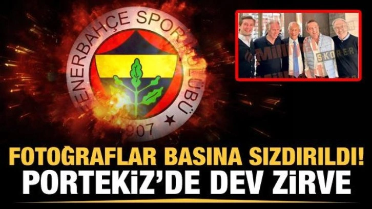 Ali Koç - Jorge Jesus zirvesi! Fotoğraflar basına sızdırıldı