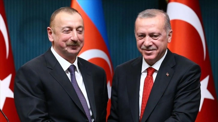 Aliyev, BM Genel Kurulu'ndaki hitabı dolayısıyla Erdoğan'a teşekkür etti