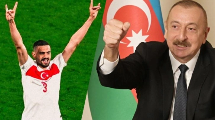 Aliyev'den Merih Demiral açıklaması