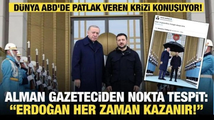 Alman basınında Erdoğan vurgusu: "Kural bir... Her zaman kazanır!"