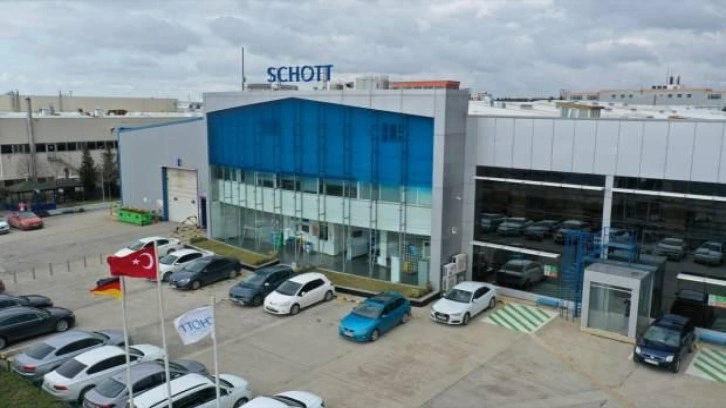 Alman cam şirketi SCHOTT, Bolu'da 12 milyon avroluk fabrikasını açtı