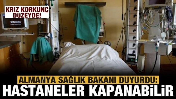 Almanya duyurdu: Enerji krizi nedeniyle ülkede hastaneler kapanabilir