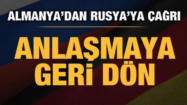 Almanya Rusya'yı Yeni START nükleer anlaşmasına geri dönmeye çağırdı