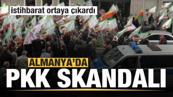 Almanya’da PKK skandalı! istihbarat ortaya çıkardı