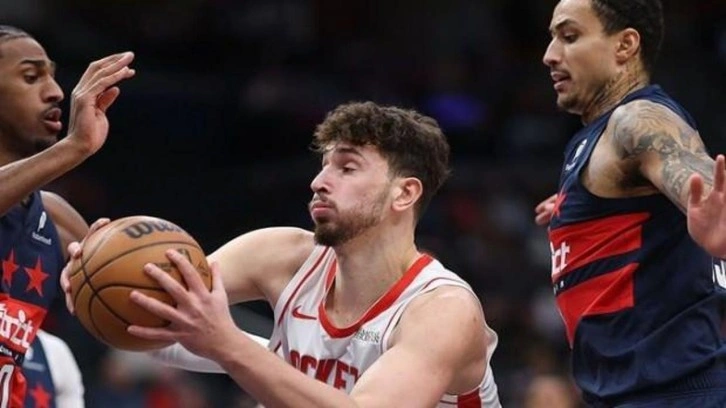 Alperen Şengün 26 sayıyla coştu! Rockets, Wizards'a şans tanımadı