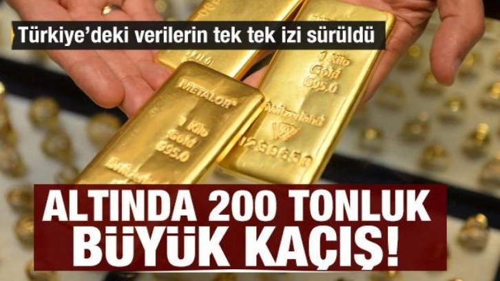 Altında 200 tonluk büyük kaçış! Türkiye'deki veriler incelendi