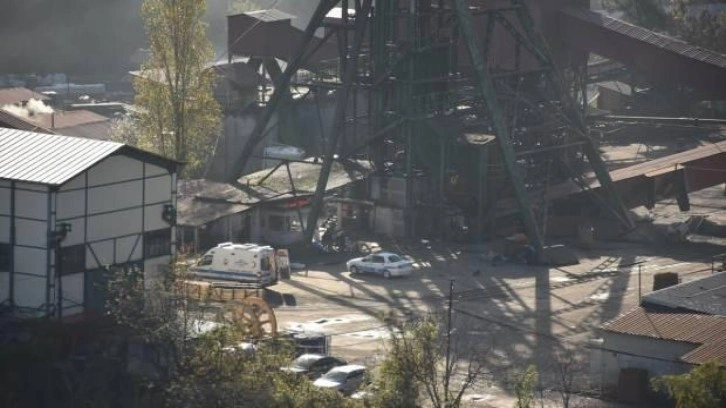 Amasra'da maden ocağındaki yangın sönme eğilimine girdi