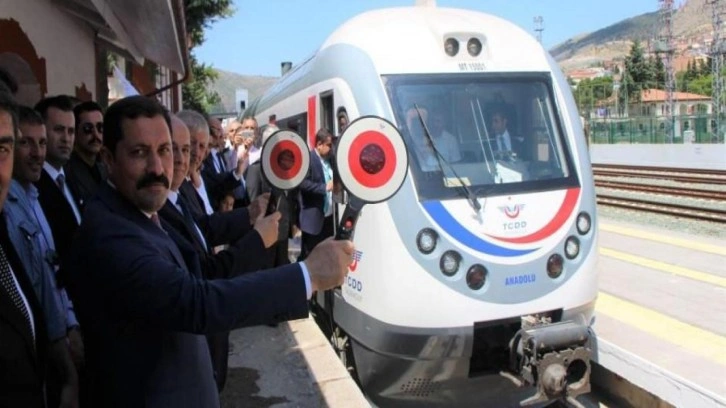 Amasya-Samsun tren seferleri yeniden başladı