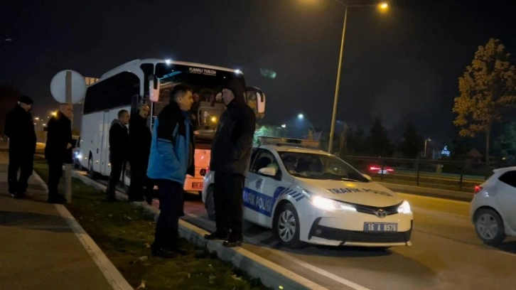 Anıtkabir yolcusu tur otobüsü çalıntı çıktı!