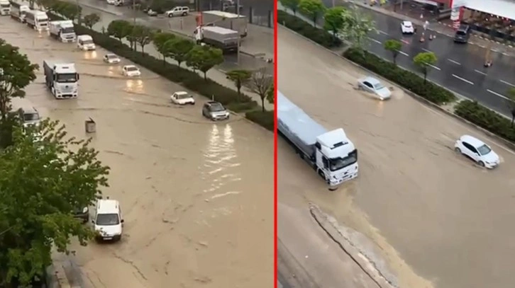 Ankara'da sağanak yağış sonrası yolları su bastı, vatandaşlar zor anlar yaşadı - Haberler